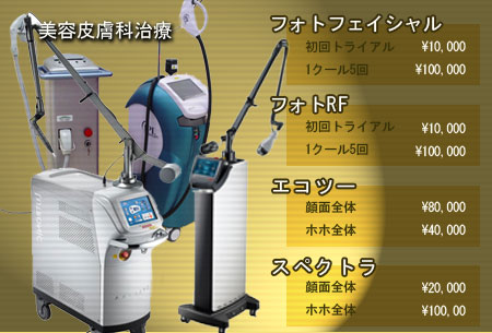 各施術料金表